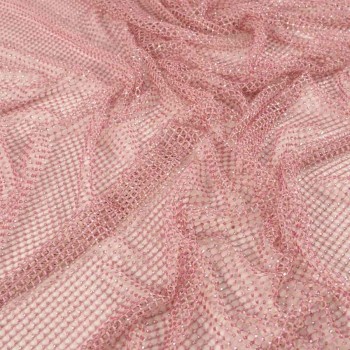 Pink red con piedras