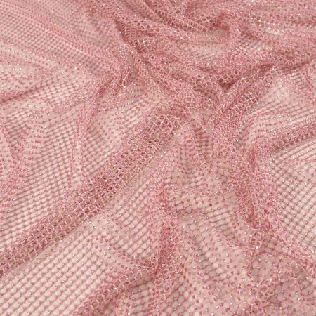 Pink red con piedras