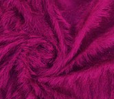 Fuxia tejido punto de pelo lar