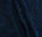 Blue turquoise long fur jersey