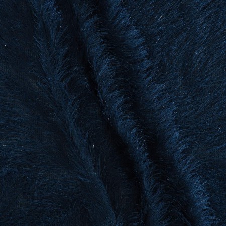 Blue turquoise long fur jersey