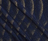 Jacq ondas relieve lamÉ rojo