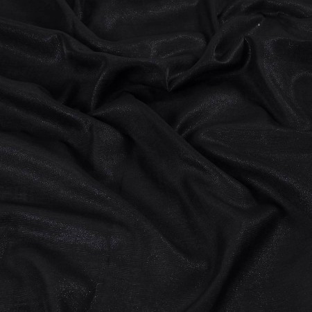 Liso ligero lamÉ negro