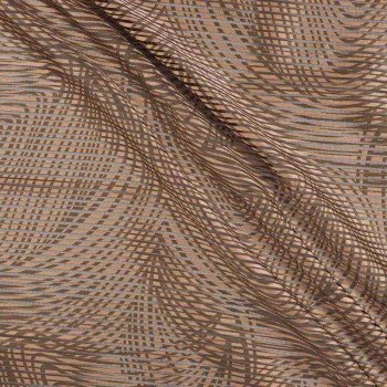 Cotto opaque / transparent jacquard