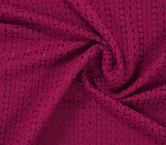 Jacq trenzas con lurex fuxia