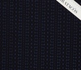 Blue braid lurex jacquard