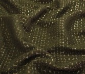 Green braid lurex jacquard