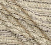 Beige brown jacquard tweed lam