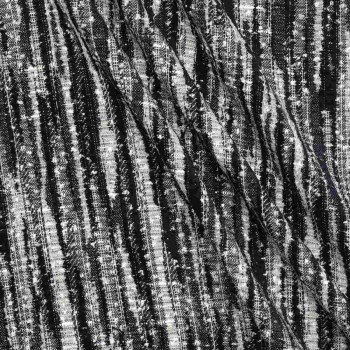 Blue rustic jacquard