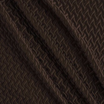 Jacq geomÉtrico 3d marron