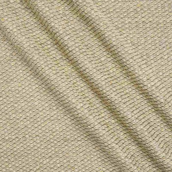 Jacquard lana lamÉ beige