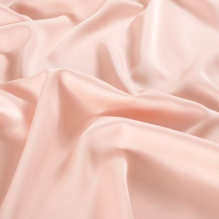Saona crêpe satén rosa blush