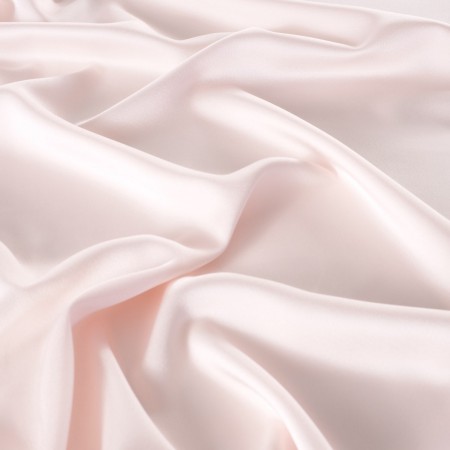 Light pink saona satin crÊpe