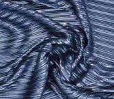Plisado foil fluÍdo azul