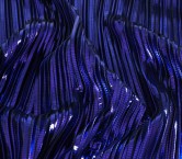 Violet pleated fluid foil