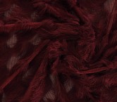 Dark red soft fur