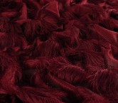 Dark red soft fur