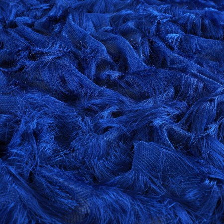 Blue soft fur