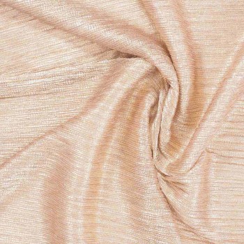 Plisado irregular foil rosa