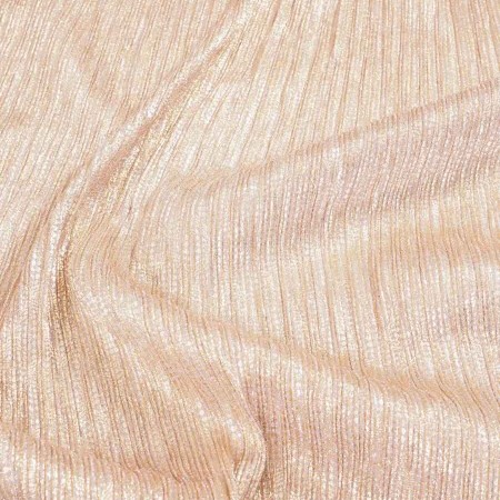 Pink lame plisado