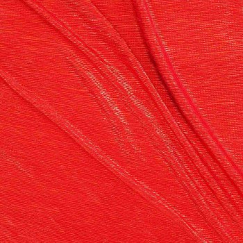 Red plisado irregular foil