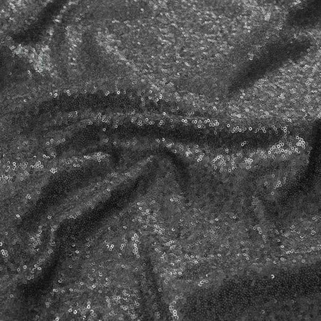 Micro lentejuela irregular antracita