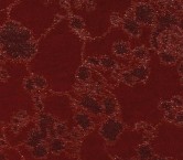Red jacquard chenilla aterciop