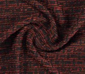 Jacquard fantasia lana lamÉ burdeos