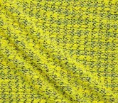 Tweed con hilatura gruesa amarillo