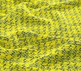Tweed con hilatura gruesa amarillo