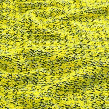 Tweed con hilatura gruesa amarillo