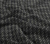 Tweed con hilatura gruesa gris