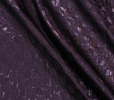 Violet tafeta jacquard damero