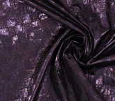 Violet tafeta jacquard damero