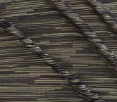 Plisado rayas con foil gris perla
