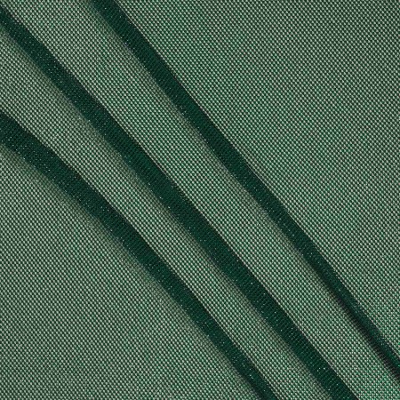 Green pine sequins on net