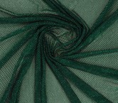 Green pine sequins on net