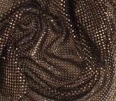 Red con lentejuelas marron