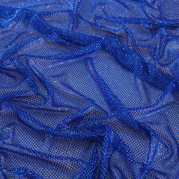 Red con lentejuelas azul klein