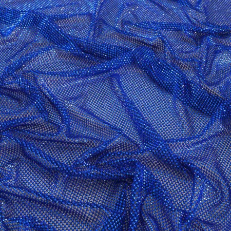 Red con lentejuelas azul klein