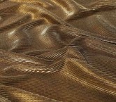 Fantasia plisada oro