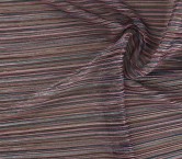 Multicolor  pleated stripes wi
