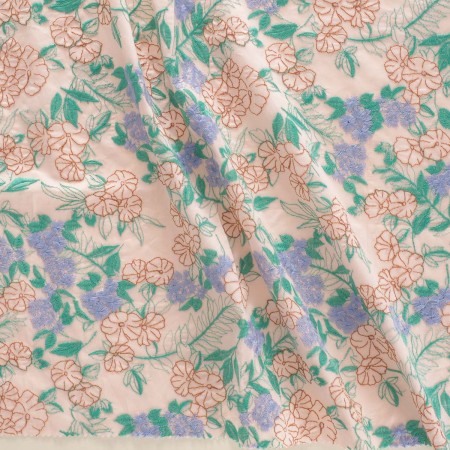 Green blue floral garden on co