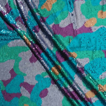 Turquoise green multicolor seq