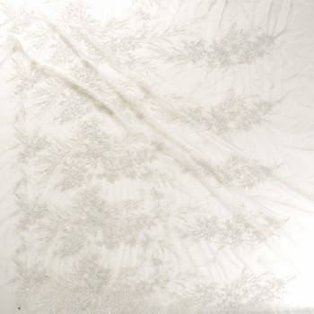 Fantasia pedreria gris perla