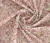 Fantasia con piedras rosa