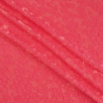 Jacquard cloquÉ floral geranio