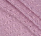 Lilac jacquard cloqu? geom?tri