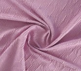 Lilac jacquard cloqu? geom?tri
