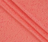 Coral jacquard cloqu? org?nic